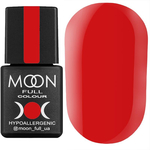 Гель-лак MOON FULL color Gel polish №136 (огненно-красный, эмаль), 8 мл