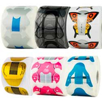 Формы в рулоне, поштучно