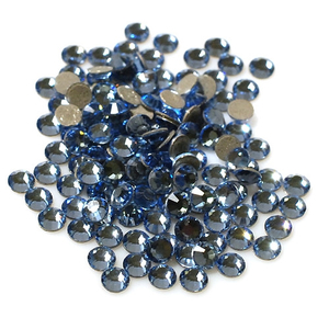 Стрази Lt.sapphire ss6 (1.9-2.0 мм), 100 шт