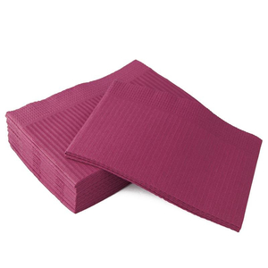 Салфетки ламинированные 25 шт, бордовые, Цвет: Бордовые