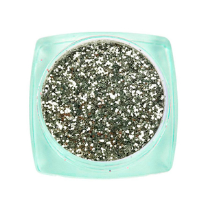 Komilfo блесточки 102F, размер 0,3 мм, (серебро) E, 2,5 г, Цвет: 102F