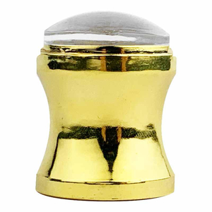 Силиконовый штамп большой + скребок, Gold, Цвет: Gold