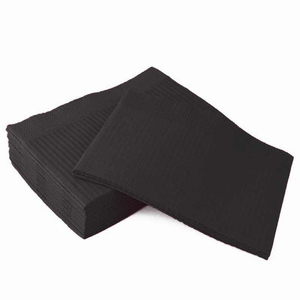Салфетки ламинированные 25 шт, черные, Цвет: Черные