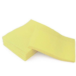 Серветки ламіновані 25 шт, жовті, Колір: Жовті