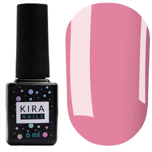 Гель-лак Kira Nails №092 (темно-бузковий, емаль), 6 мл