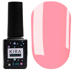 Гель-лак Kira Nails №096 (рожевий, неоновий), 6 мл