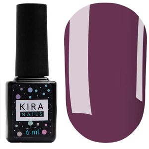 Гель-лак Kira Nails №150 (ягідний, емаль), 6 мл