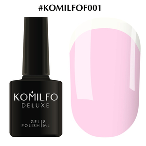 Гель-лак Komilfo French Collection №F001, 8 мл, Объем: 8 мл
, Цвет: 001
