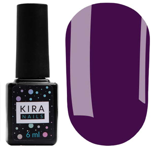 Гель-лак Kira Nails №149 (темно-фиолетовый, эмаль), 6 мл