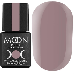 Гель-лак MOON FULL color Gel polish №153 (сіро-бузковий, емаль), 8 мл