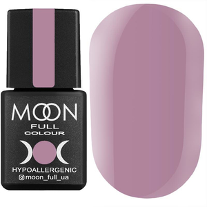 Гель-лак MOON FULL color Gel polish №158 (блідо-ліловий, емаль), 8 мл