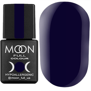 Гель-лак MOON FULL color Gel polish №177 (темний індиго, емаль), 8 мл