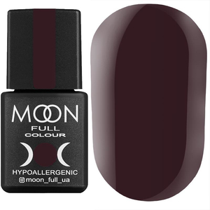 Гель-лак MOON FULL color Gel polish №190 (классический баклажановый, эмаль), 8 мл