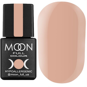 Гель-лак MOON FULL color Gel polish №301 (світлий персик, емаль), 8 мл