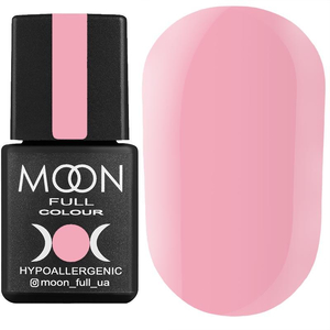 Гель-лак MOON FULL color Gel polish №605 (ніжно-рожевий, емаль), 8 мл