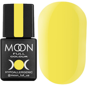 Гель-лак MOON FULL color Gel polish №609 (гірчичний, мікроблеск), 8 мл