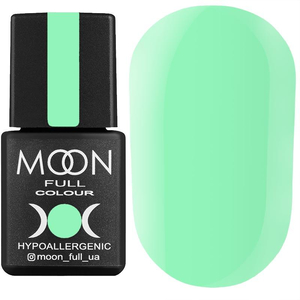 Гель-лак MOON FULL color Gel polish №634 (смарагдовий світлий, емаль), 8 мл