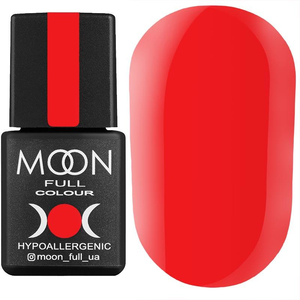Гель-лак MOON FULL Neon color Gel polish №706 (кораловий, неон), 8 мл