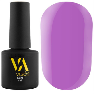 Гель-лак Valeri №018 (бузковий, емаль), 6 мл