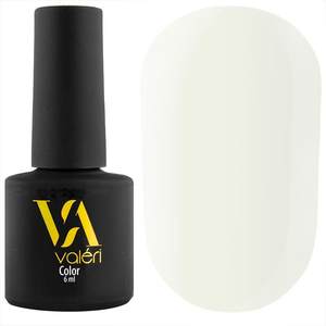 Гель-лак Valeri №022 (біло-сірий, емаль), 6 мл