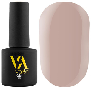 Гель-лак Valeri №030 (холодний беж, емаль), 6 мл