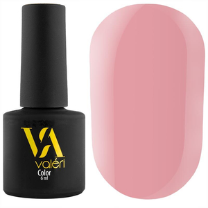 Гель-лак Valeri №033 (пастельний рожевий, емаль), 6 мл