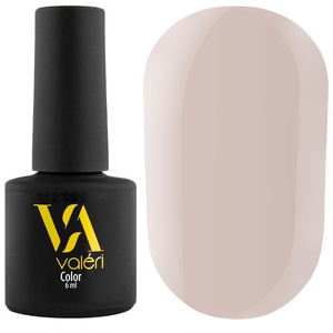 Гель-лак Valeri №034 (бежево-сірий, емаль), 6 мл