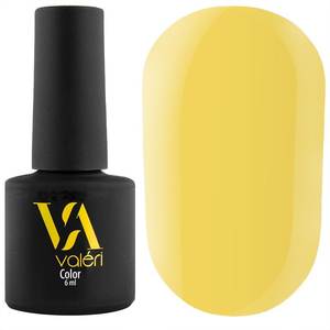 Гель-лак Valeri №051 (зеленувато-жовтий, емаль), 6 мл
