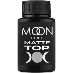 MOON FULL Top Matte Матове топ-покриття для гель-лаку, 30 мл, Об`єм: 30 мл