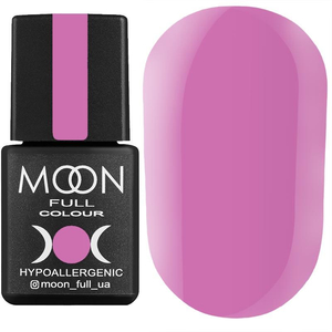 Гель-лак MOON FULL color Gel polish №162 (пастельный сиреневый, эмаль), 8 мл