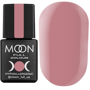Гель-лак MOON FULL color Gel polish №199 (пудровый розовый, эмаль), 8 мл