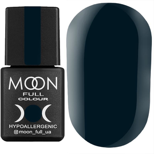 Гель-лак MOON FULL color Gel polish №216 (полуночно-синий, эмаль), 8 мл