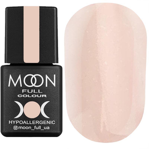 Гель-лак MOON FULL color Gel polish №601 (бежево-розовый нежный, эмаль), 8 мл