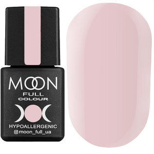 Гель-лак MOON FULL color Gel polish №602 (бежево-сиреневый нежный, эмаль), 8 мл
