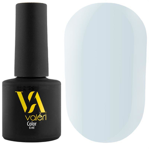 Гель-лак Valeri №044 (холодный светло-голубой, эмаль), 6 мл