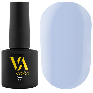 Гель-лак Valeri №045 (холодный светло-синий, эмаль), 6 мл