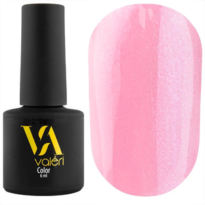 Гель-лак Valeri №057 (рожевий, мікроблиск), 6 мл
