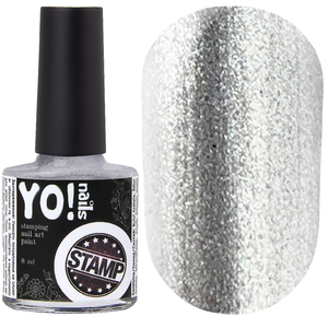 Краска для стемпинга YO!Nails STAMP №3, 8 мл, Цвет: 3