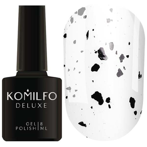 Komilfo No Wipe Spotty Top - топ без липкого слоя с рваной крошкой, 8 мл