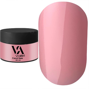 Valeri French base №009 (светло-розовый, эмаль), 30 мл, Объем: 30 мл, Цвет: 009