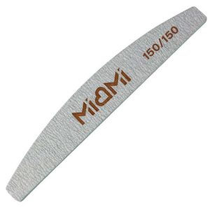 Пилка для ногтей MIAMI 150/150 Half Titan, Абразивность: 150/150