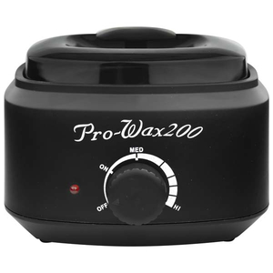 Воскоплав баночный Pro-wax 200, для воска в банке, в таблетках, в гранулах, цвет черний