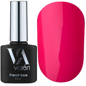 Valeri French base neon №038 (неоновая малина), 12 мл, Объем: 12 мл, Цвет: 038