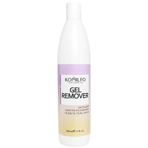 Komilfo Gel Remover - средство для снятия soak off гелей и гель-лаков, 500 мл, Объем: 500 мл