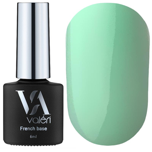 Valeri French base №026 (бирюзово-мятный), 6 мл, Объем: 6 мл, Цвет: 026
