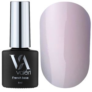Valeri French base №034 (молочно-лиловый), 6 мл, Объем: 6 мл, Цвет: 034