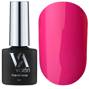 Valeri French base neon №039 (неоновый розовый Барби), 6 мл, Объем: 6 мл, Цвет: 039