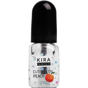 Kira Nails Cuticle Oil Peach - олія для кутикули, персик, 2 мл, Об`єм: 2 мл, Аромат: Персик