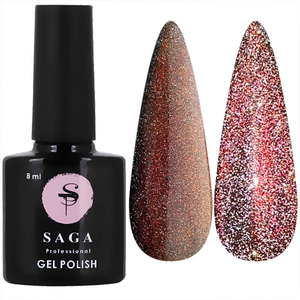 Гель-лак светоотражающий SAGA Cat Chameleon, №4, 8 мл, Цвет: 4
