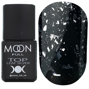 Топ с серебряными хлопьями MOON FULL TOP Leaf Silver Без ЛС, 8 мл